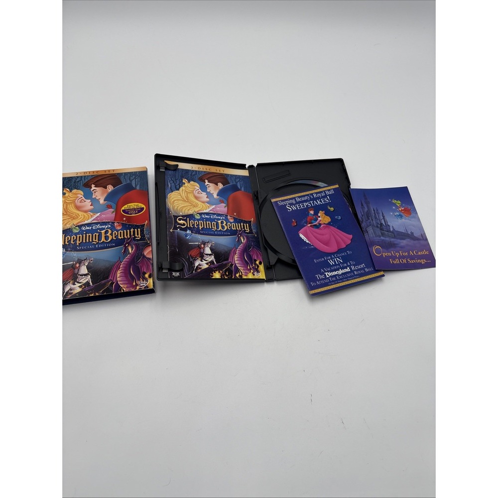 Walt Disney Sleeping Beauty First Time On DVD 2 Disc Special Edition Limited - Picture 9 of 12